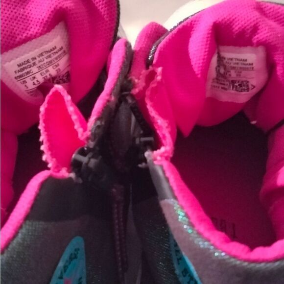 Converse ALL STAR GLITTER AND METALLIC COLOR HIGH TOP SIZE 5 SNEAKER pre own - Picture 10 of 12